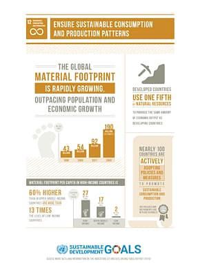 U.N. to ensure responsible consumption and production | A.R. Marketing House