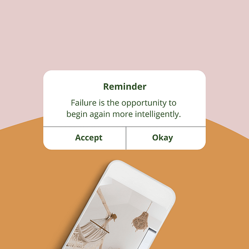 Failure is the opportunity to begin again more intelligently. | A.R. Marketing House