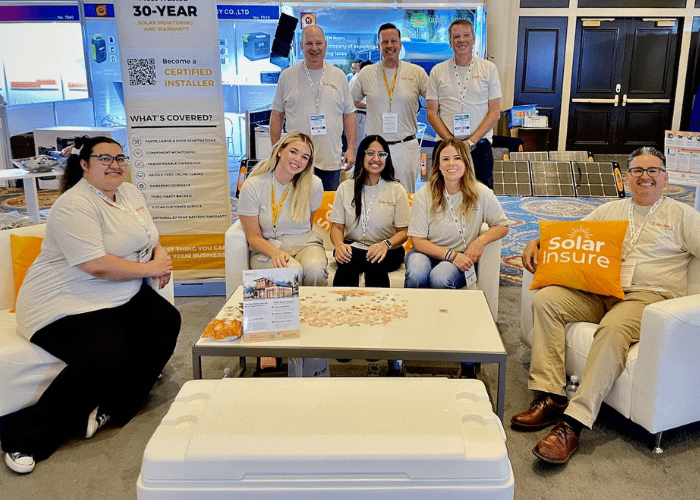 Solar Insure Team RE+ 2023 Las Vegas | A.R. Environmental Content Marketing House