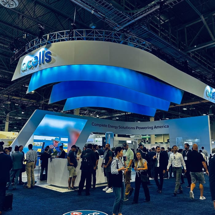 Qcells RE+ 2023 Las Vegas | A.R. Environmental Content Marketing House