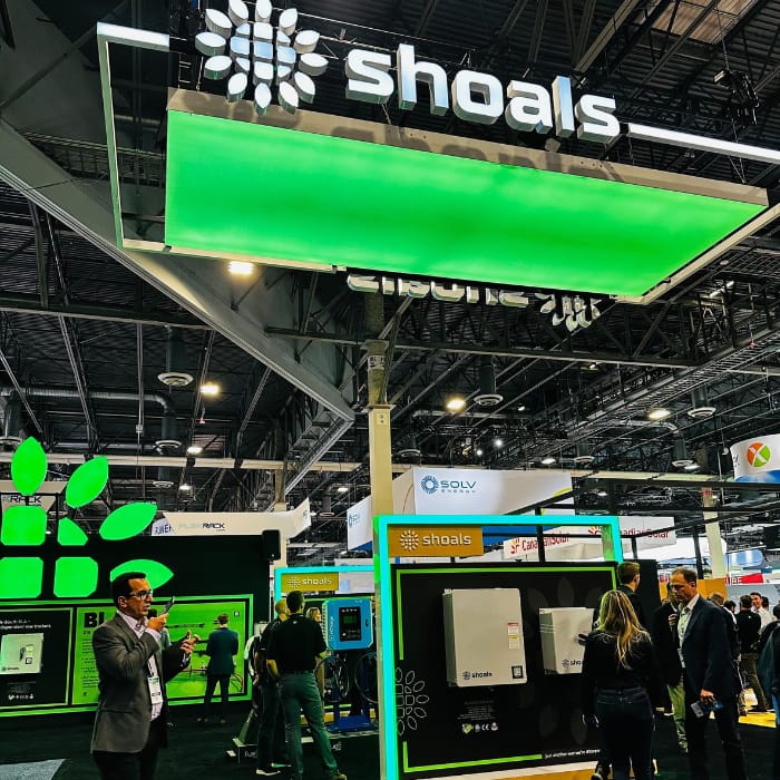 Shoals RE+ 2023 Las Vegas | A.R. Environmental Content Marketing House