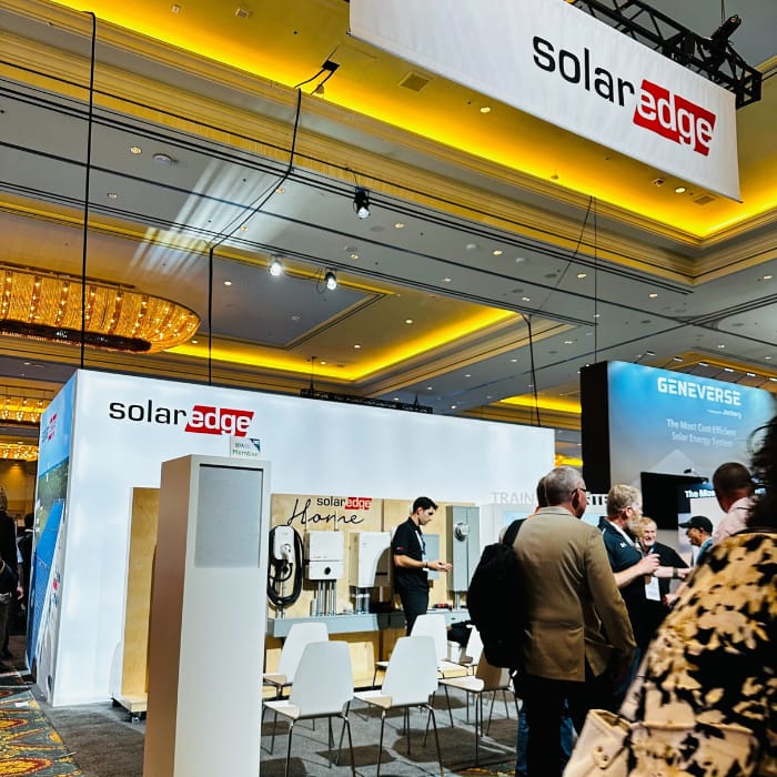 Solar Edge RE+ 2023 Las Vegas | A.R. Environmental Content Marketing House