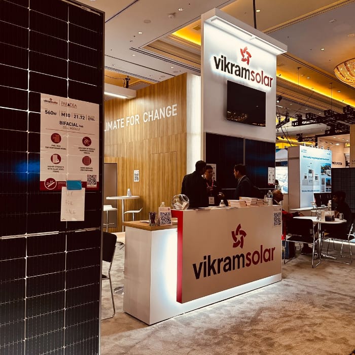 Vikramsolar RE+ 2023 Las Vegas | A.R. Environmental Content Marketing House