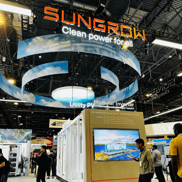 SUNGROW RE+ 2023 Las Vegas | A.R. Environmental Content Marketing House